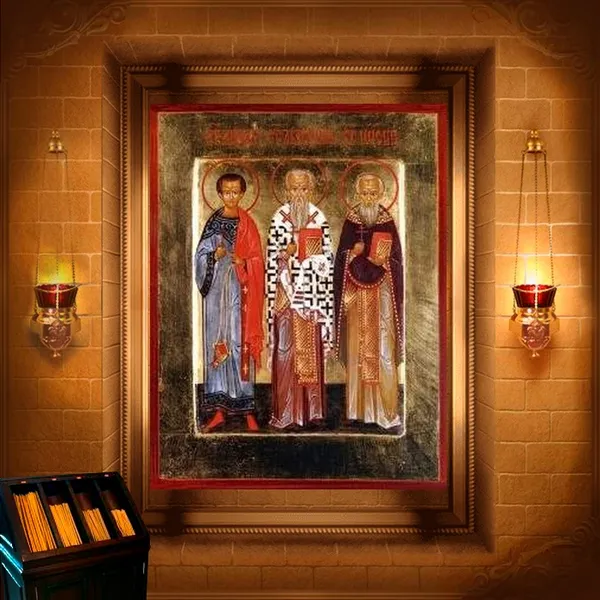 Акепсим, єпископ Наєссонський, Йосиф, пресвітер і Аїфал, диякон
