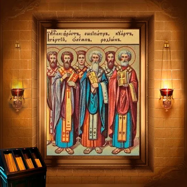 Апостоли Олімп, Родион Сосипатр, Єраст, Кварт