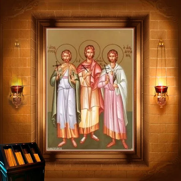 Фирс, Левкій і Каліник Кесарійські (249-251)