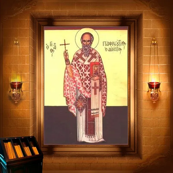Пафнутій Тентирський, Єгиптянин