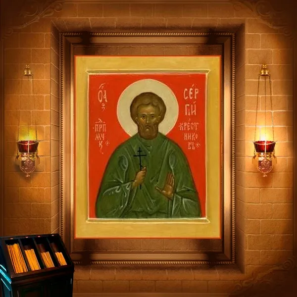 Сергій Крестніков, послушник