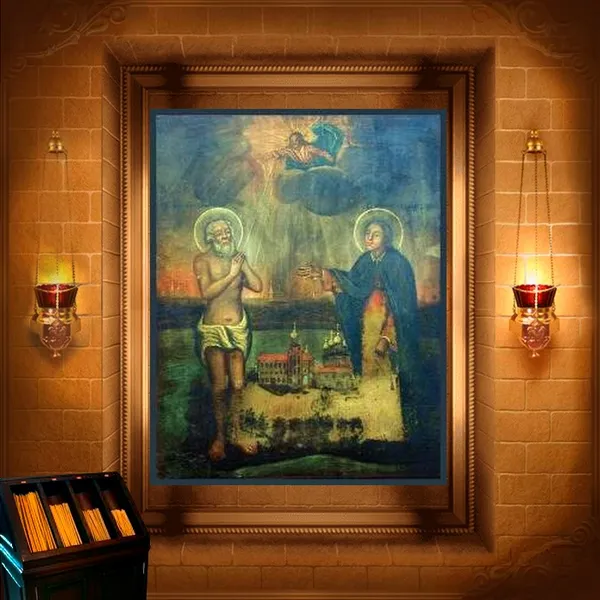 Василій Спасо-Кубенський (Каменський), Христа ради юродивий