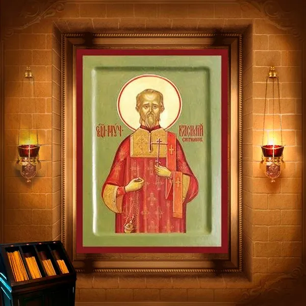 Василій Ситніков, диякон