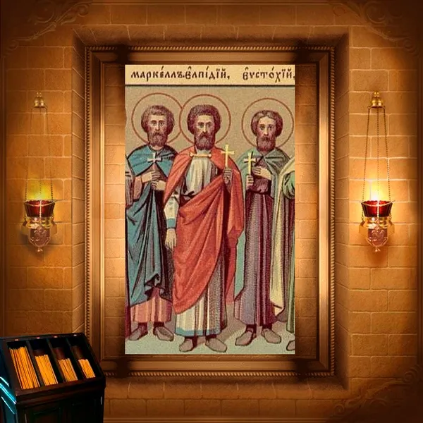 Єлпідій, Маркел і Євстохій