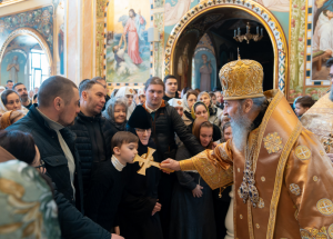 КИЇВ. У Неділю Торжества Православ‘я Предстоятель УПЦ очолив святкове богослужіння у Києво-Печерській Лаврі