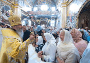 КИЇВ. Блаженніший Митрополит Онуфрій очолив святкове богослужіння у День Хрещення Русі