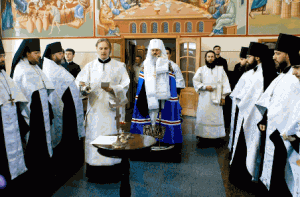 КИЇВ. Митрополит Климент очолив заупокійну літію за загиблим монахом Святогірської лаври
