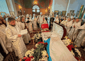 В Овручі відбувся чин відспівування спочилого митрополита Віссаріона