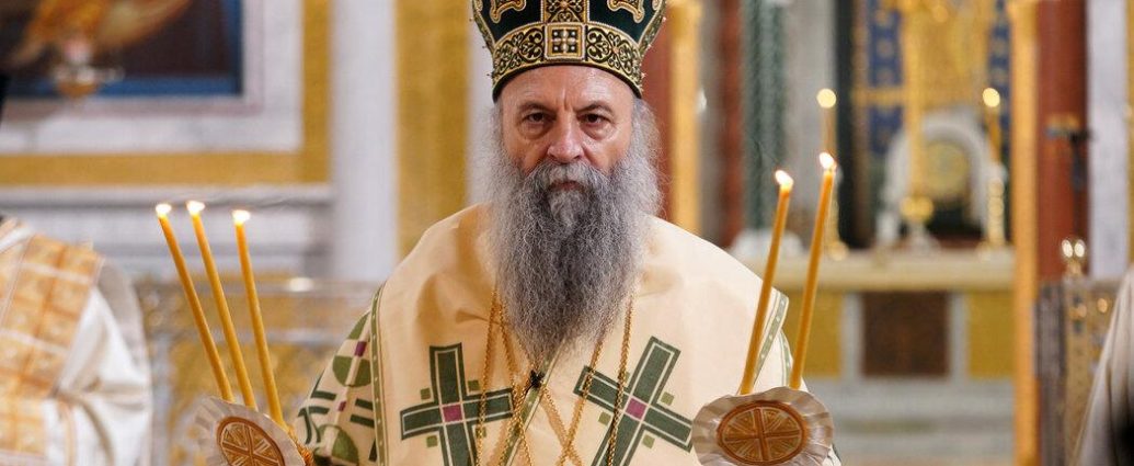 Патріарх Сербський Порфирій надіслав привітання Митрополиту Онуфрію з нагоди річниці інтронізації