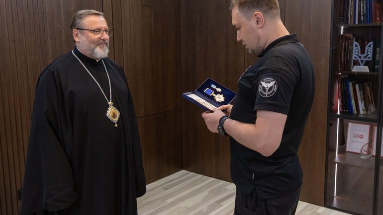 Верховний Архиєпископ УГКЦ відзначений орденом князя Ярослава Мудрого V ступеня