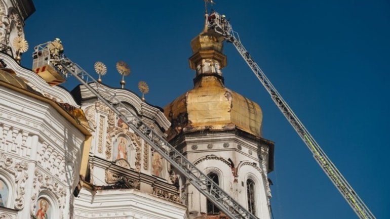 Швейцарія виділить 730 тисяч доларів на реставрацію Києво-Печерської лаври, пошкодженої ворожими обстрілами