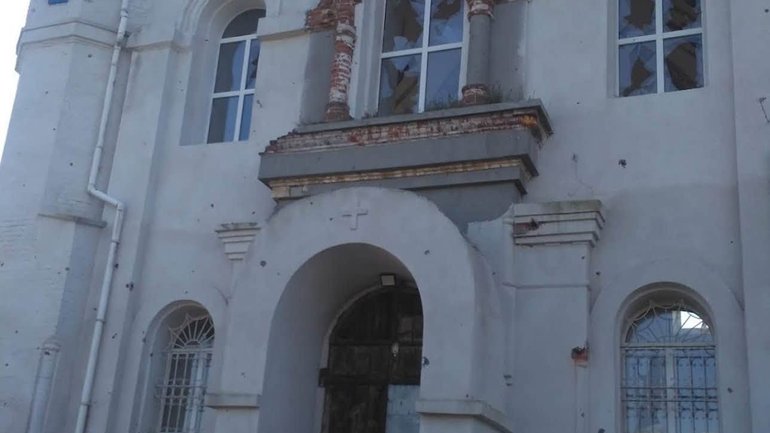 На Харківщині через російські обстріли постраждав храм УПЦ МП