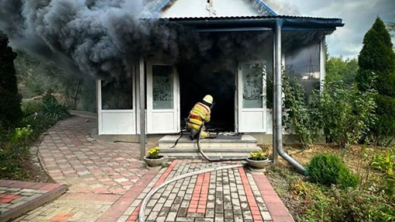 На Закарпатті сталася пожежа в обителі УПЦ МП