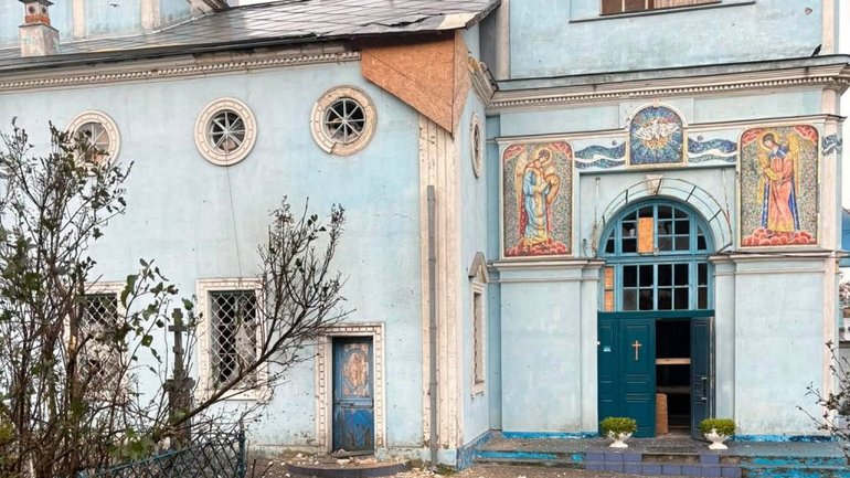 Російські війська знову обстріляли історичний Греко-Софіївський храм у Херсоні
