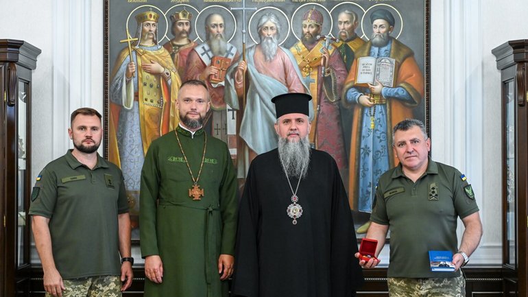 Митрополит Епіфаній провів зустріч із керівником Державної спеціальної служби транспорту