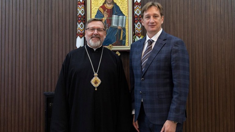 Освітній напрям завжди був ключовим для нашої Церкви, — очільник УГКЦ на зустрічі з міністром освіти