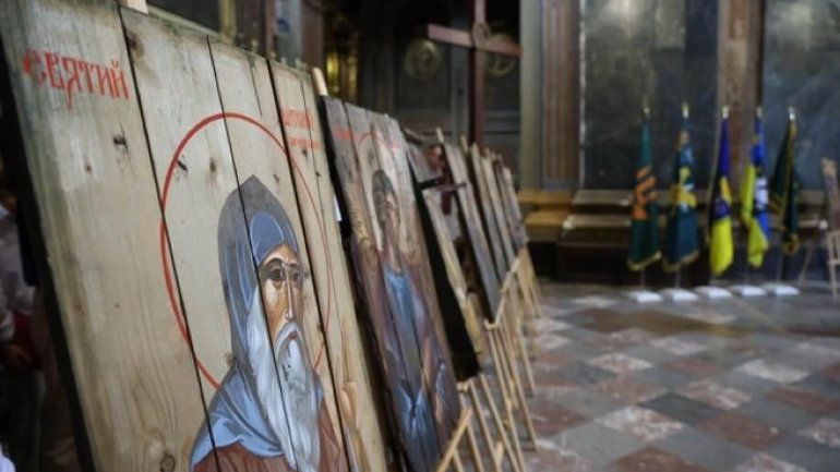 У Львові стартувала експозиція «Ікона на ящиках з-під набоїв»