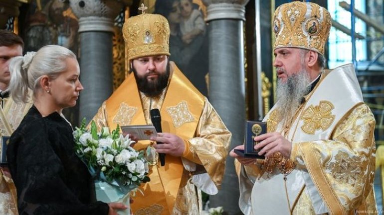 Предстоятель ПЦУ посмертно нагородив пошуковця Олексія Юкова