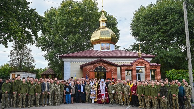 Предстоятель ПЦУ відвідав Житомир: освячення військового храму та 170-річчя кафедрального собору