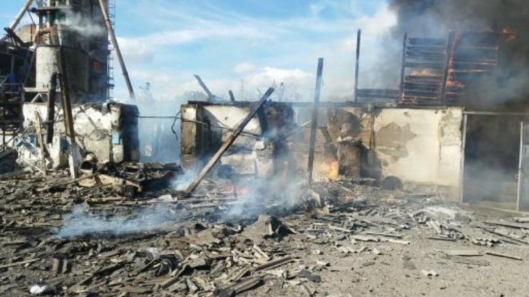 На Харківщині російські удари пошкодили храм, торгові точки та залізницю в Ізюмському районі