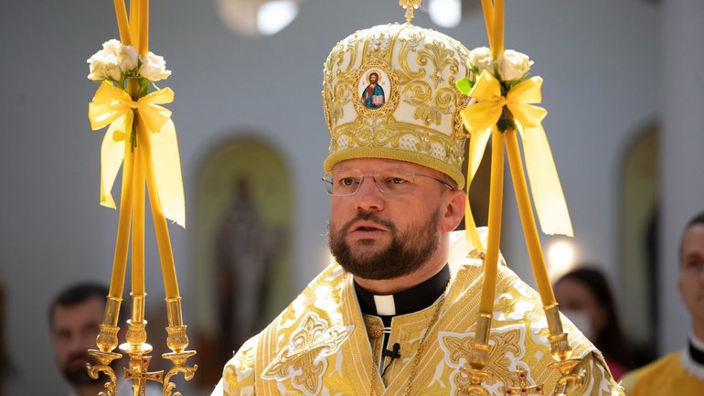 Блаженніший Святослав привітав єпископа Степана Суса з 45-річним ювілеєм