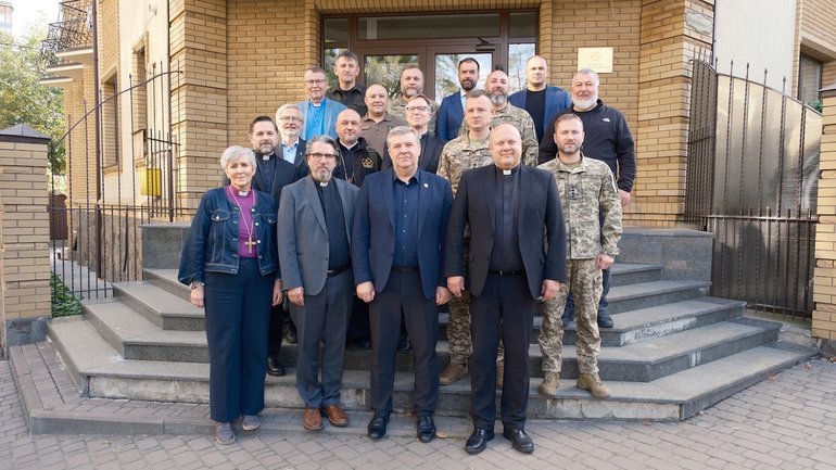 Норвезька делегація провела переговори з українськими військовими капеланами та представниками Міжконфесійної ради