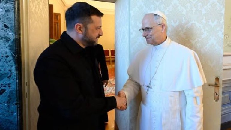 Зеленський висловив побажання швидкого одужання Папі Леву XIV