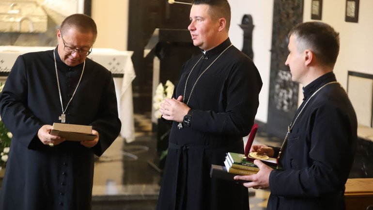 Економи УГКЦ висловили вдячність кардиналові Ґжеґожу Рисьові за підтримку України
