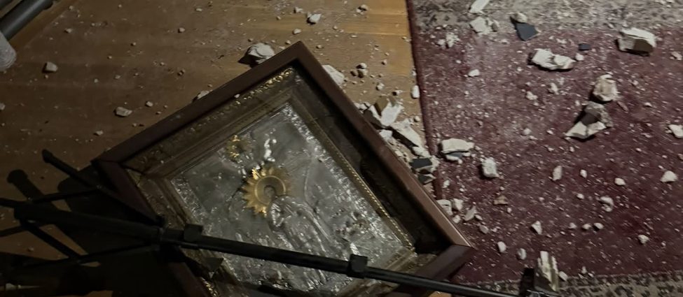 Воздвиженський храм на Подолі зазнав пошкоджень через ворожий удар по Києву
