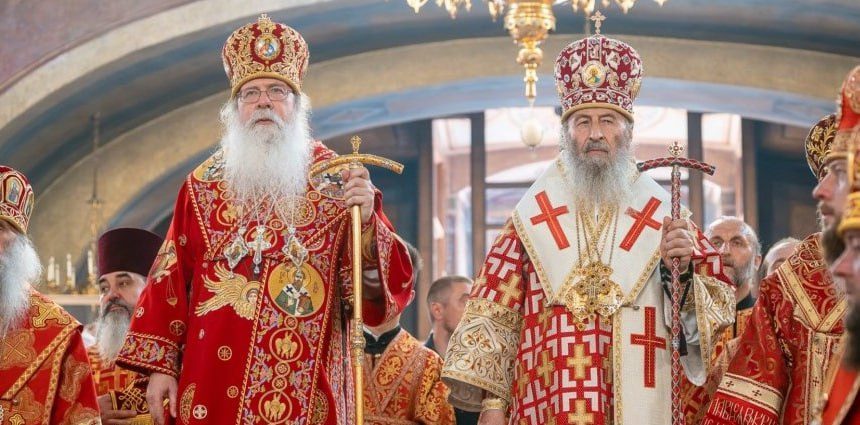 Митрополит Тихон привітав Митрополита Онуфрія з 12-річчям Предстоятельського служіння